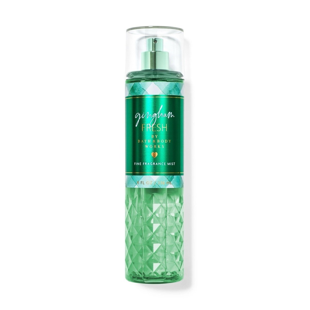 NEW Bath & Body Works GINGHAM FRESH Fine Fragrance Body Mist Spray 8Oz